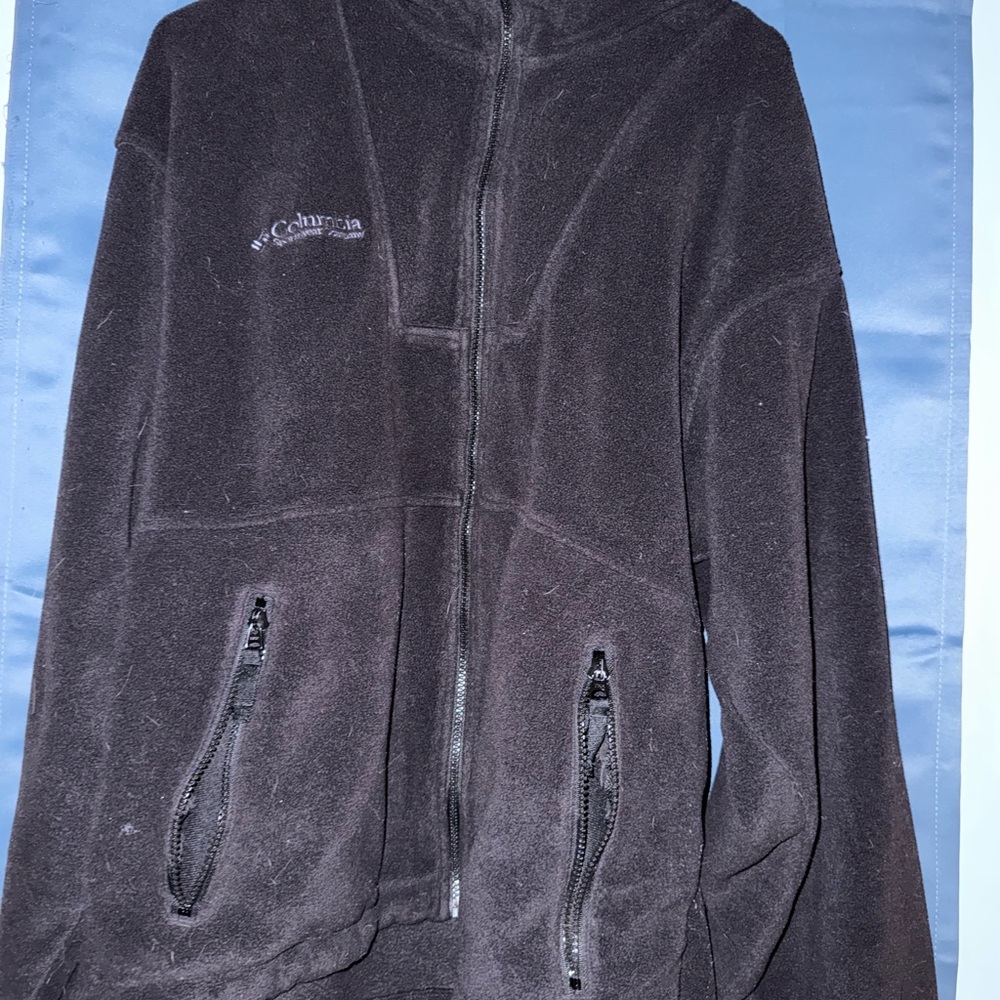 Columbia Charcoal Fleece Jacket
